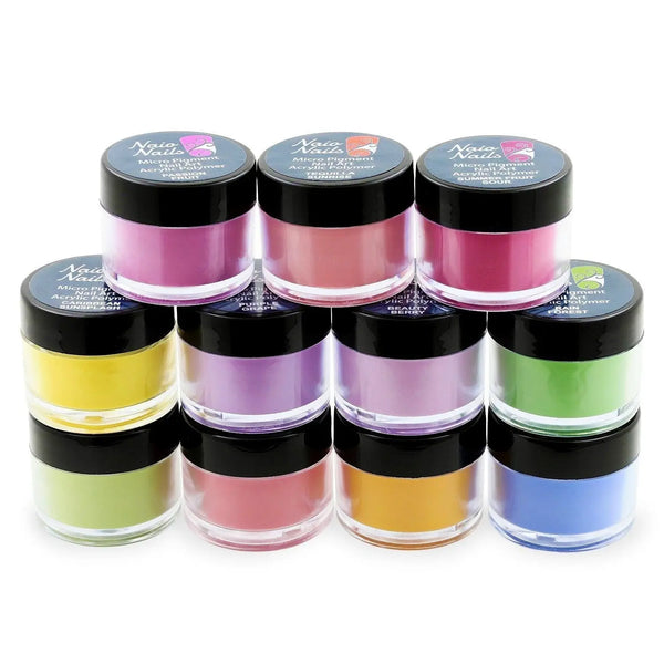 Tropical Acrylic Powder Collection - Set of 11   Naio Nails