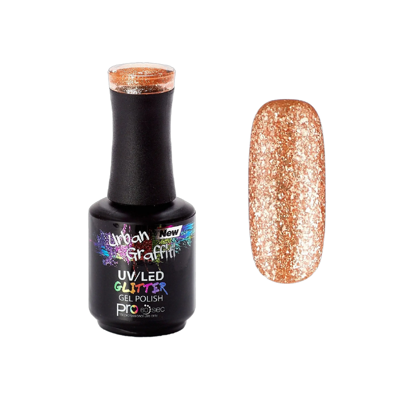 Peach Gleam - UGGP-A0946 Urban Graffiti Gel Polish 15ml