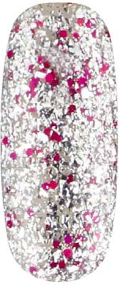 Dance Floor - UGGP-A0909 Smalto Gel Glitter Rosa e Argento Urban Graffiti 15ml