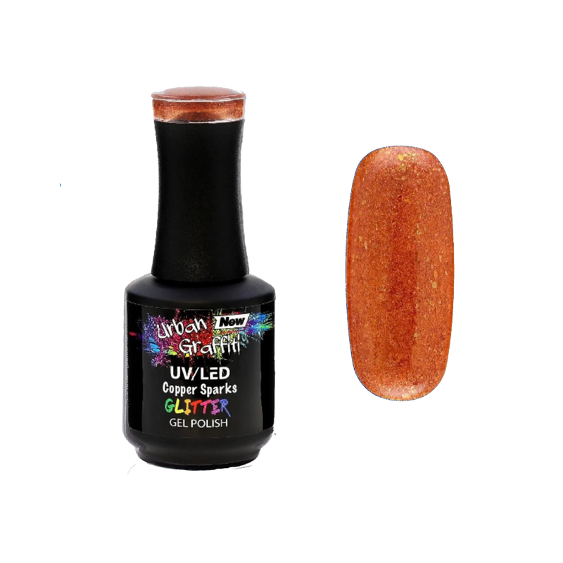 Copper Sparks - UGGP-A0132 Urban Graffiti Gel Polish 15ml