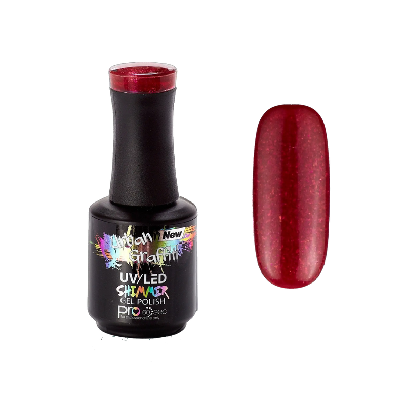 Forbidden Cherry - UGGP-A0372 Urban Graffiti Gel Polish 15ml