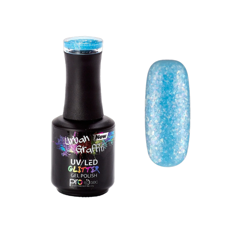 Glass Heart - UGGP-A0765 Urban Graffiti Gel Polish 15ml