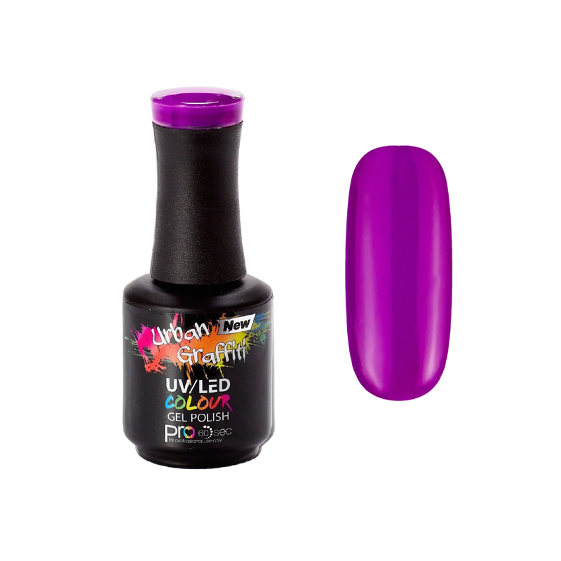 Pitch Purple - UGGP-A0541 Urban Graffiti Gel Polish 15ml
