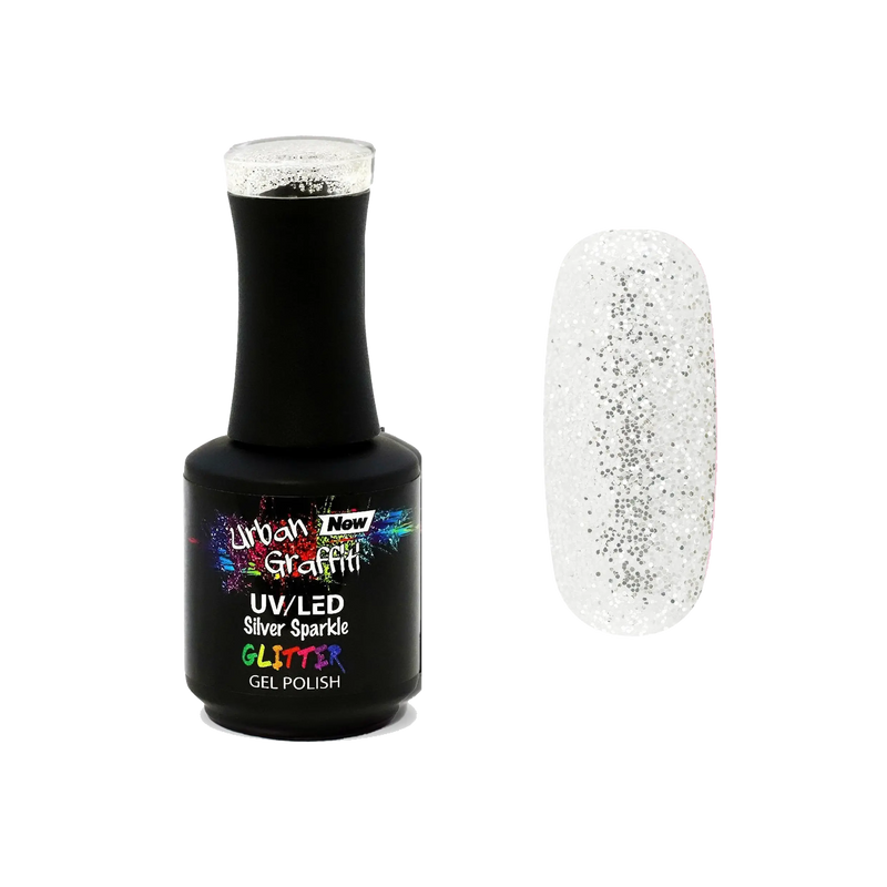 Silver Sparkle - UGGP-A0293 Smalto Gel Urban Graffiti 15ml